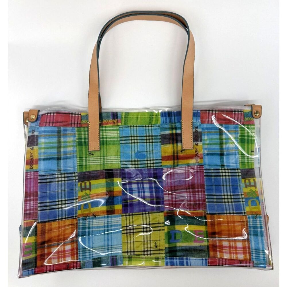 Dooney And Bourke Vintage Picnic Ants Vinyl Tote